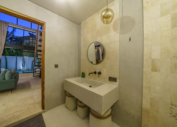 别墅 Upeksha - Contemporary 1br With Pool In Pererenan *